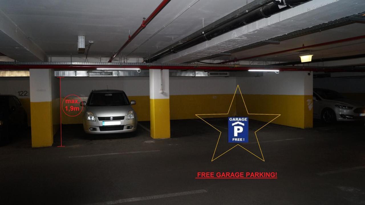 Apartment Sinko - Free Garage Parking, Central, 2 Bedrooms 4 Single Beds, Flexi Check-Out Budapest Esterno foto
